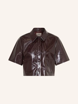 Baum Und Pferdgarten Koszula Beth Z Imitacji Skóry rot