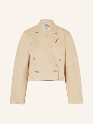 Baum Und Pferdgarten Krótka Kurtka Jeansowa Bianka beige