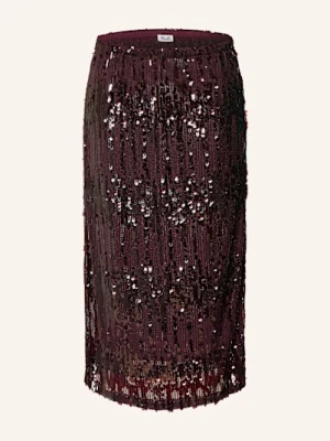 Baum Und Pferdgarten Spódnica Jaino Z Cekinami rot