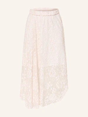 Baum Und Pferdgarten Spódnica Selmo Z Dziurkowanej Koronki weiss