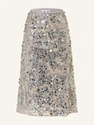 Baum Und Pferdgarten Spódnica Shania Z Cekinami silber