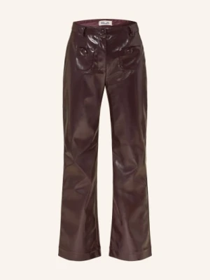 Baum Und Pferdgarten Spodnie Niella W Stylu Skórzanym rot