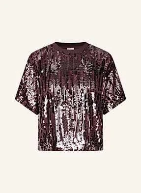 Baum Und Pferdgarten T-Shirt Juli Z Cekinami rot