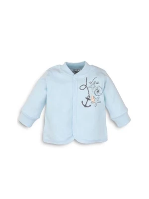 Bawełniana bluza niemowlęca - niebieska NINI