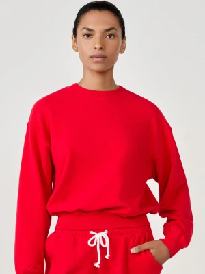 Bluza bawełniana z długim rękawem Etam