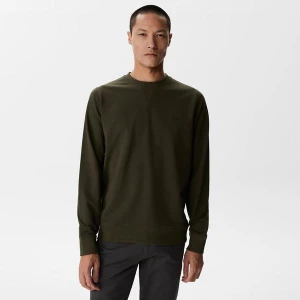 Bawełniana Bluza Z Naszywką Loose Fit Lacoste