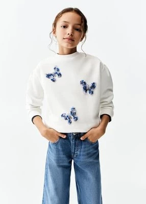 Bawełniana bluza ze wzorem Mango Kids