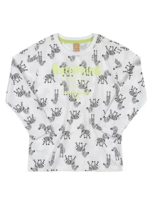 Bawełniana bluzka dla chłopca w zebry Up Baby