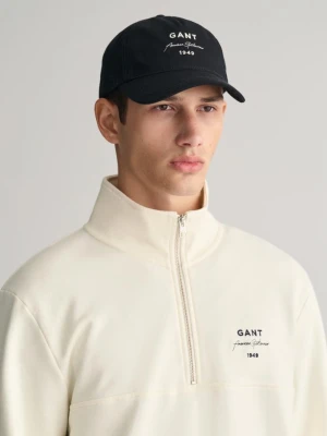 Bawełniana Czapka Twill z Grafiką GANT