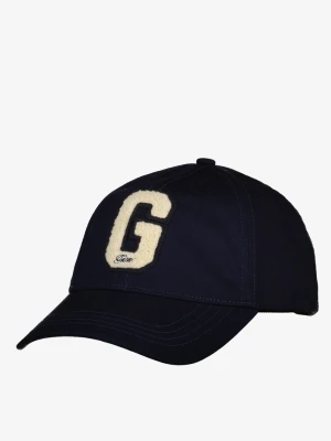Bawełniana czapka twill z naszywką g GANT