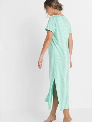 Bawełniana długa koszula nocna bonprix