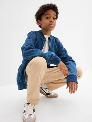 Bawełniana dżinsowa kurtka bomberka bonprix