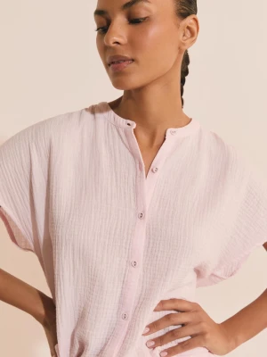 Bawełniana koszula piżamowa Etam