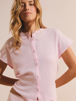 Bawełniana koszula piżamowa Etam