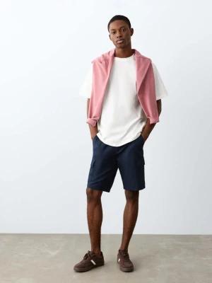 Zdjęcie produktu Bawełniana koszulka basic złamana biel - Teen - - MANGO TEEN