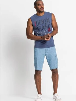 Bawełniana koszulka bez rękawów (2 szt.) bonprix