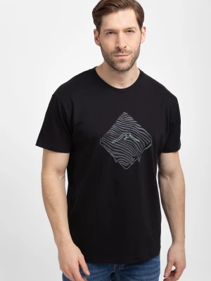 Bawełniana koszulka, Comfort Fit, T-LIQUID Volcano