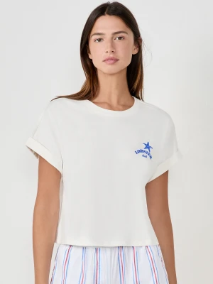 Bawełniana koszulka piżamowa Etam