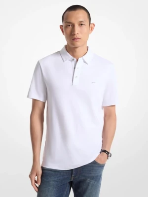 Bawełniana koszulka polo Michael Kors BIAŁY (Biały)