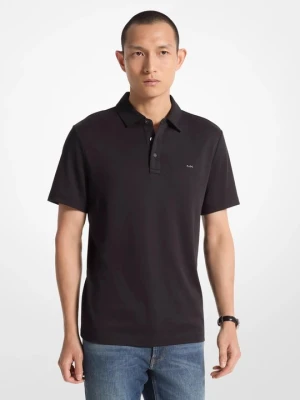 Bawełniana koszulka polo Michael Kors CZARNY (Czarny)