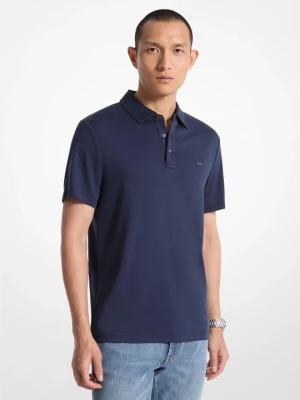 Bawełniana koszulka polo Michael Kors PÓŁNOC (Niebieski)