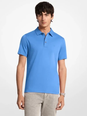 Bawełniana koszulka polo z haftowanym logo Michael Kors
