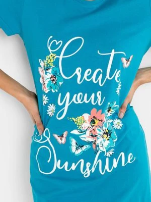 Bawełniana, krótka koszula nocna (2 szt.) bonprix