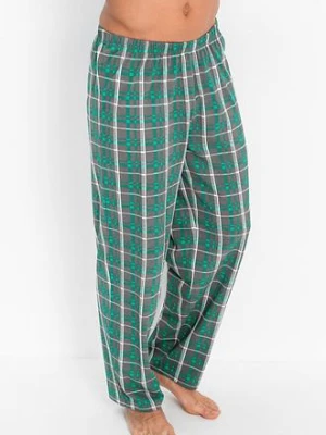 Bawełniana piżama z długim rękawem bonprix