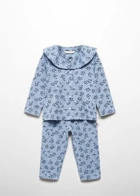 Bawełniana piżama ze wzorem MANGO BABY