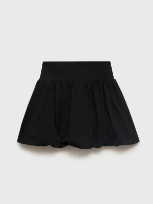 Bawełniana spódnica bombka czarny - Dzieci - lata - MANGO KIDS