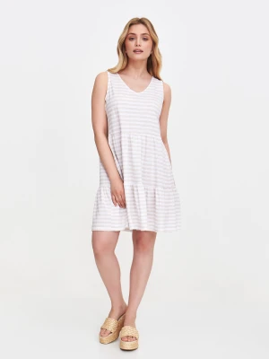 Bawełniana sukienka w paski Top Secret