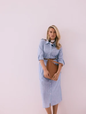 Bawełniana szmizjerka w paski TARANKO