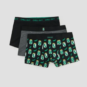 Bawełniane bokserki 3-pak Chill Guy House