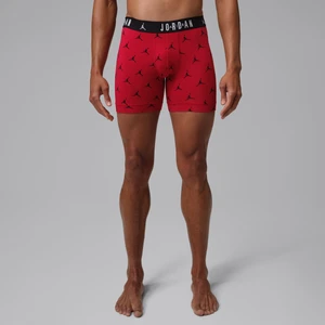 Bawełniane bokserki męskie Jordan Flight Essentials (3 pary) - Czerwony