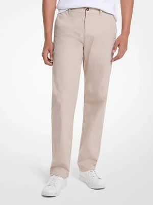 Bawełniane chinosy Finn o prostym kroju Michael Kors Mens