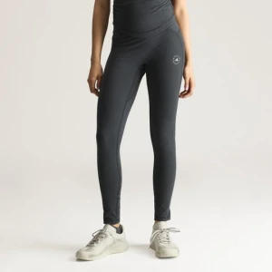 Bawełniane legginsy adidas by Stella McCartney Studio czarny