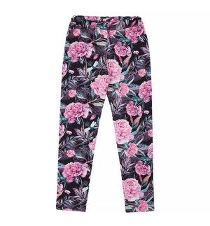 Bawełniane legginsy Peonie Ewa Collection