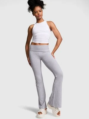 Bawełniane legginsy z rozszerzanymi nogawkami Victoria's Secret 6BNI