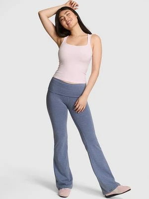 Bawełniane legginsy z szeroką nogawką All-Day Victoria's Secret