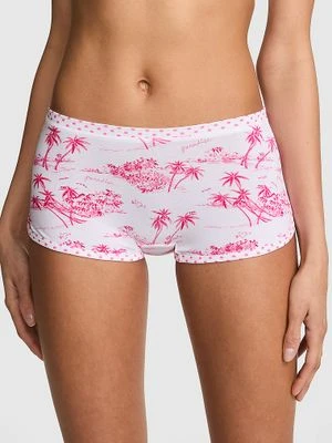 Bawełniane majtki boyshort Cotton Dorm Victoria's Secret