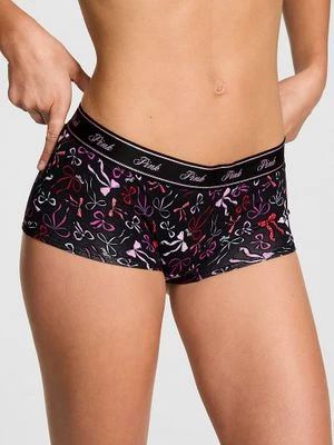 Bawelniane majtki Boyshort Victoria's Secret