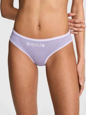 Bawełniane majtki cheeky Victoria's Secret Fioletowy