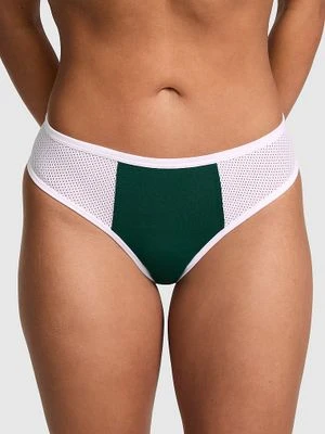 Bawełniane majtki cheeky Victoria's Secret Zielony