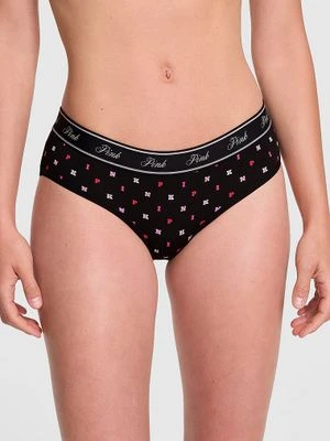 PINK Bawełniane majtki hiphugger Victoria's Secret