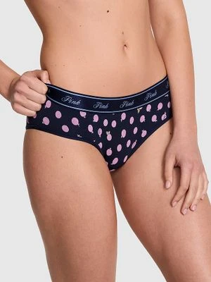 PINK Bawełniane majtki hiphugger Victoria's Secret