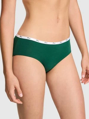 Bawełniane majtki Hiphugger z logo Victoria's Secret