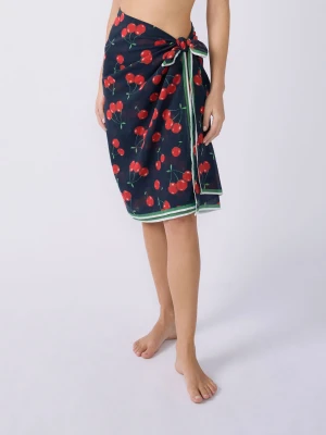 Bawełniane pareo we wzory marcia wear x etam