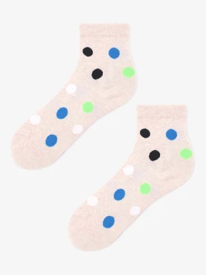 Bawełniane skarpetki damskie w groszki SC Dots 3 Marilyn