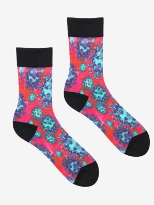 Bawełniane skarpetki męskie Special z grafiką wirusa Covid Marilyn