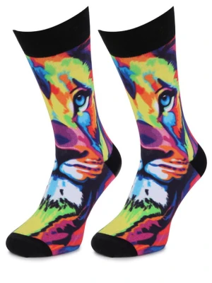 Bawełniane Skarpetki Męskie Special z Lwem z Powieści Marilyn